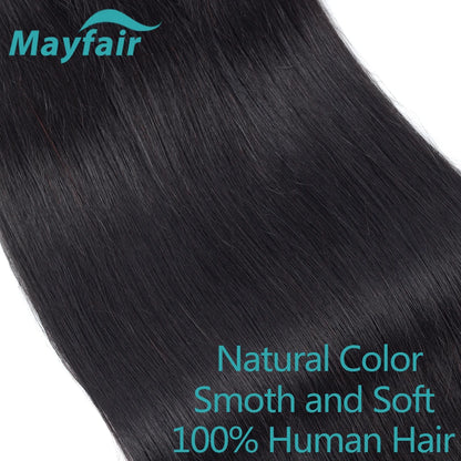 Natural Black Human Hair Extensions 8-30 Inch