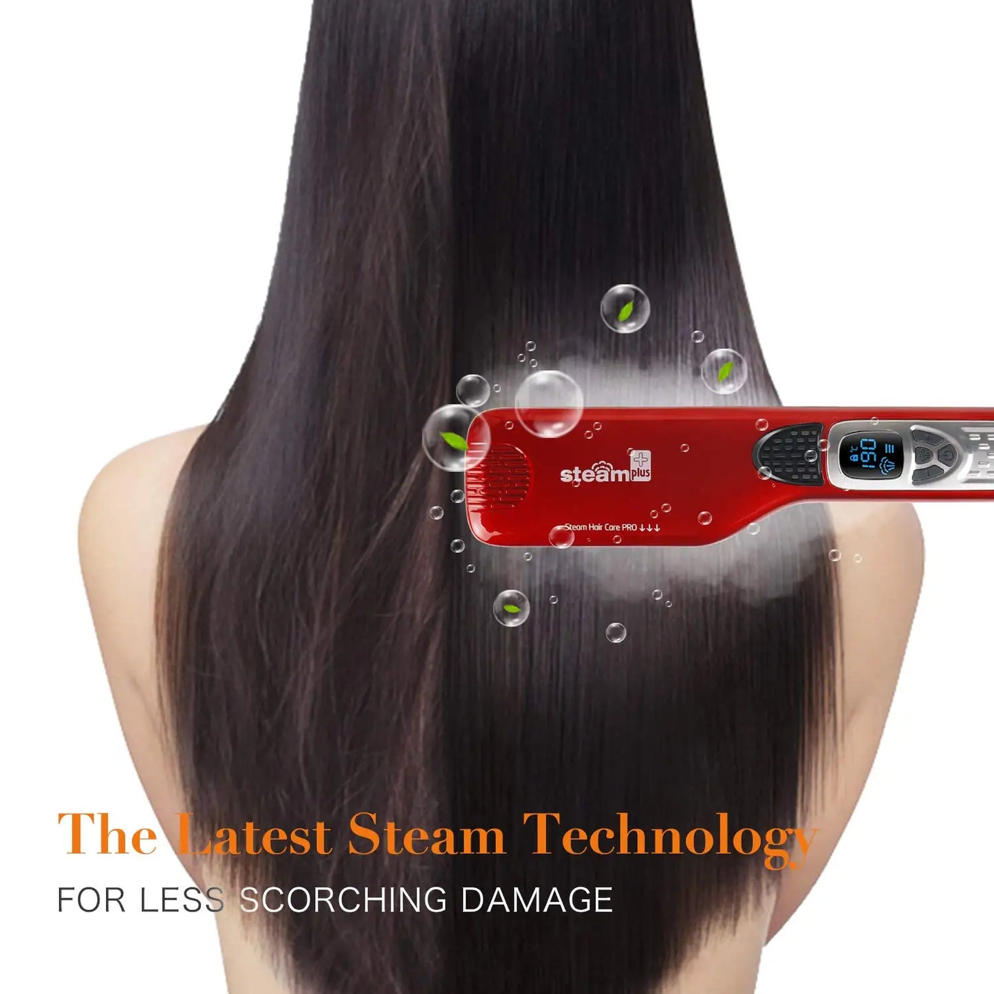 Steam Hair Straightener Flat Iron