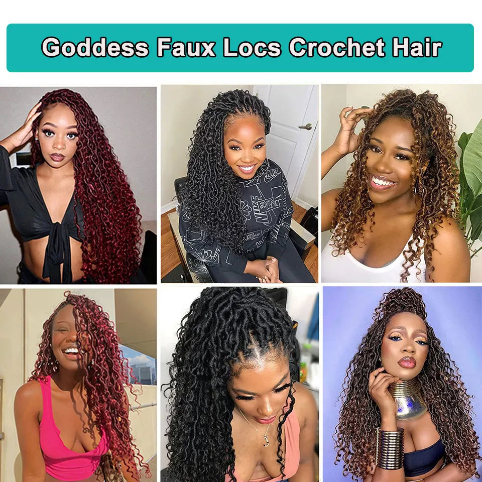Goddess Locs Crochet Hair Pre Looped