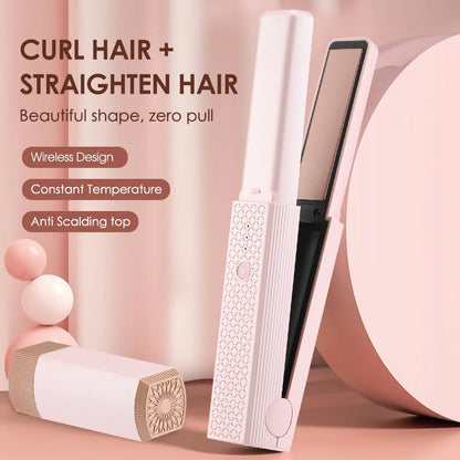 Wireless Hair Straightener Iron