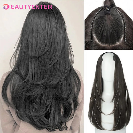 Long Straight Clip In Hair Extensions