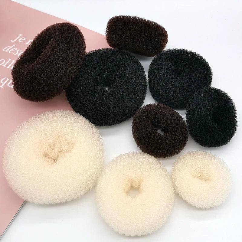 Foam French Hair Bun Maker Donuts