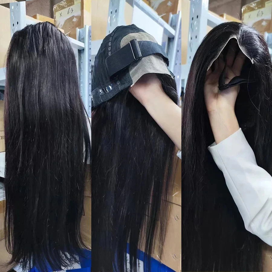 26 Inches Wear And Go Glue less Human Hair Wigs