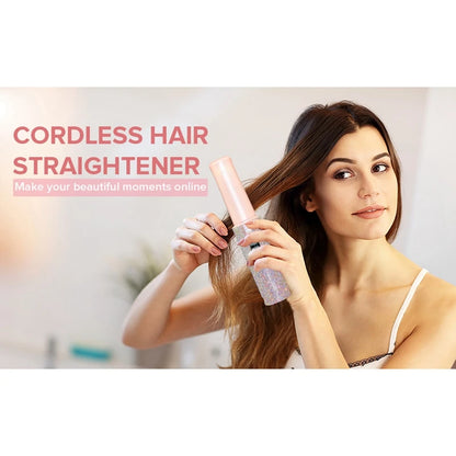 Multifunctional Comb Straightening Hair Curler