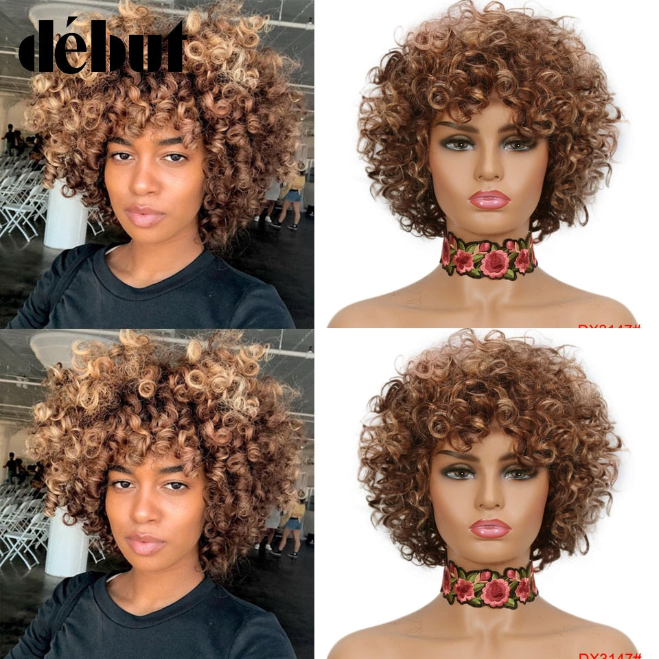 Brazilian Short Bob Curly Wig