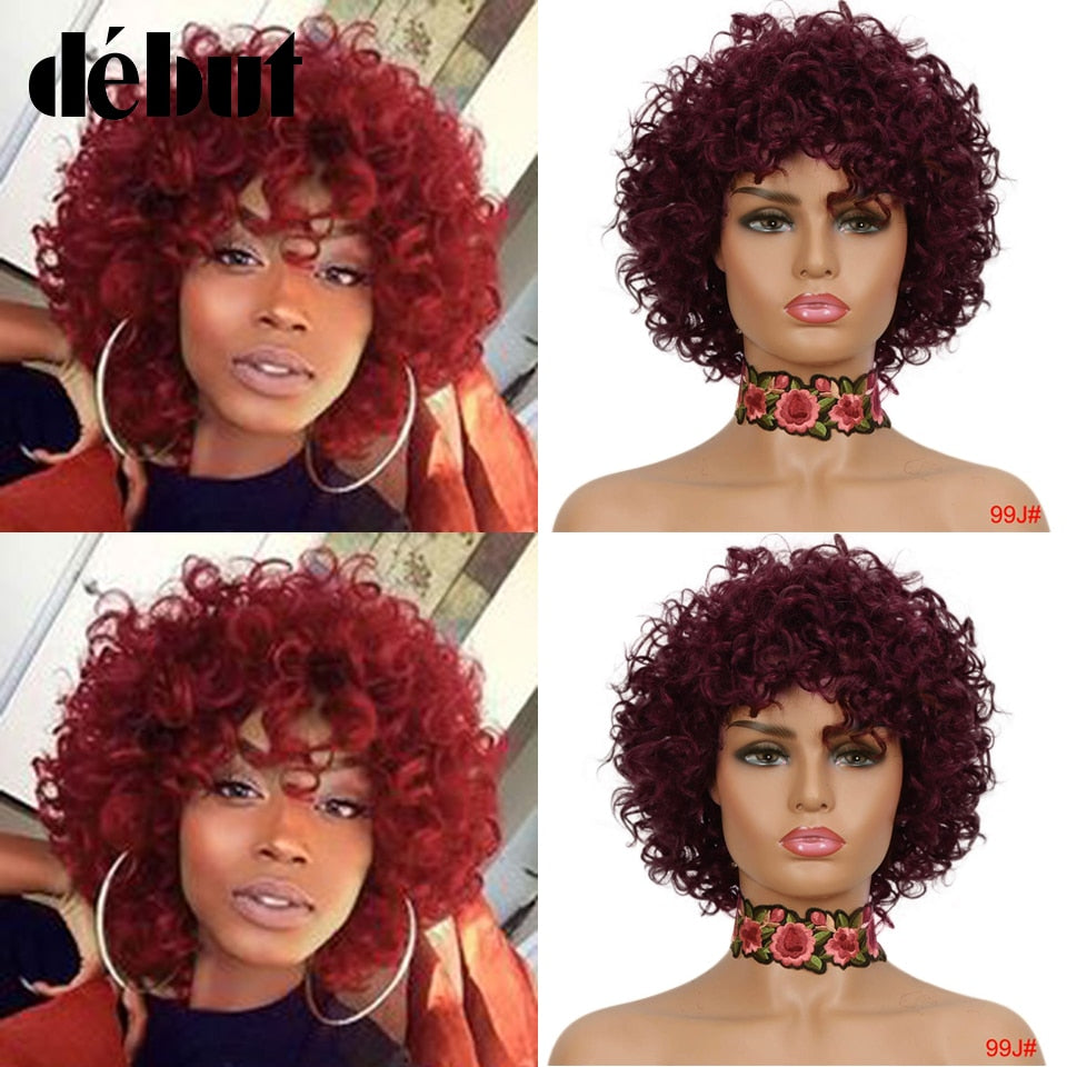 Brazilian Short Bob Curly Wig