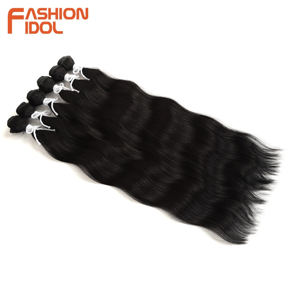 Water Wave Hair Bundles Synthetic Hair Extensions