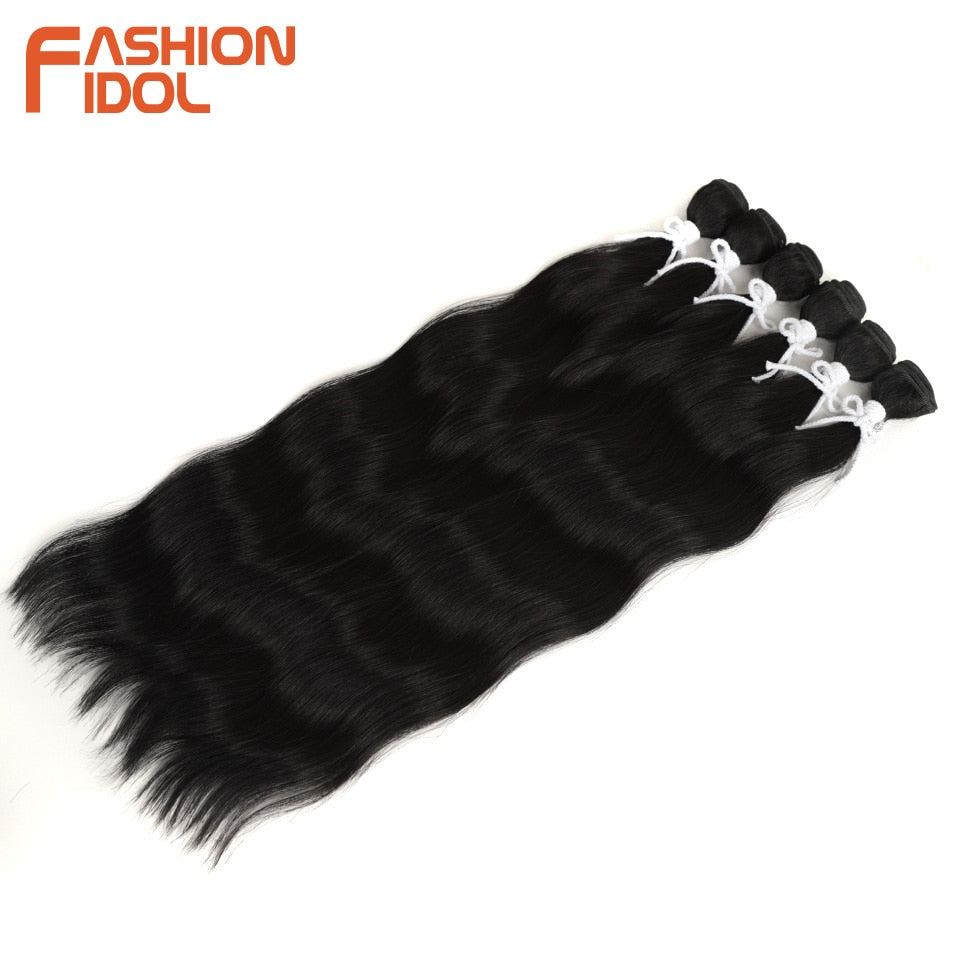 Water Wave Hair Bundles Synthetic Hair Extensions