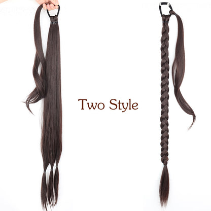 Long Braided Ponytail Hair Extensions