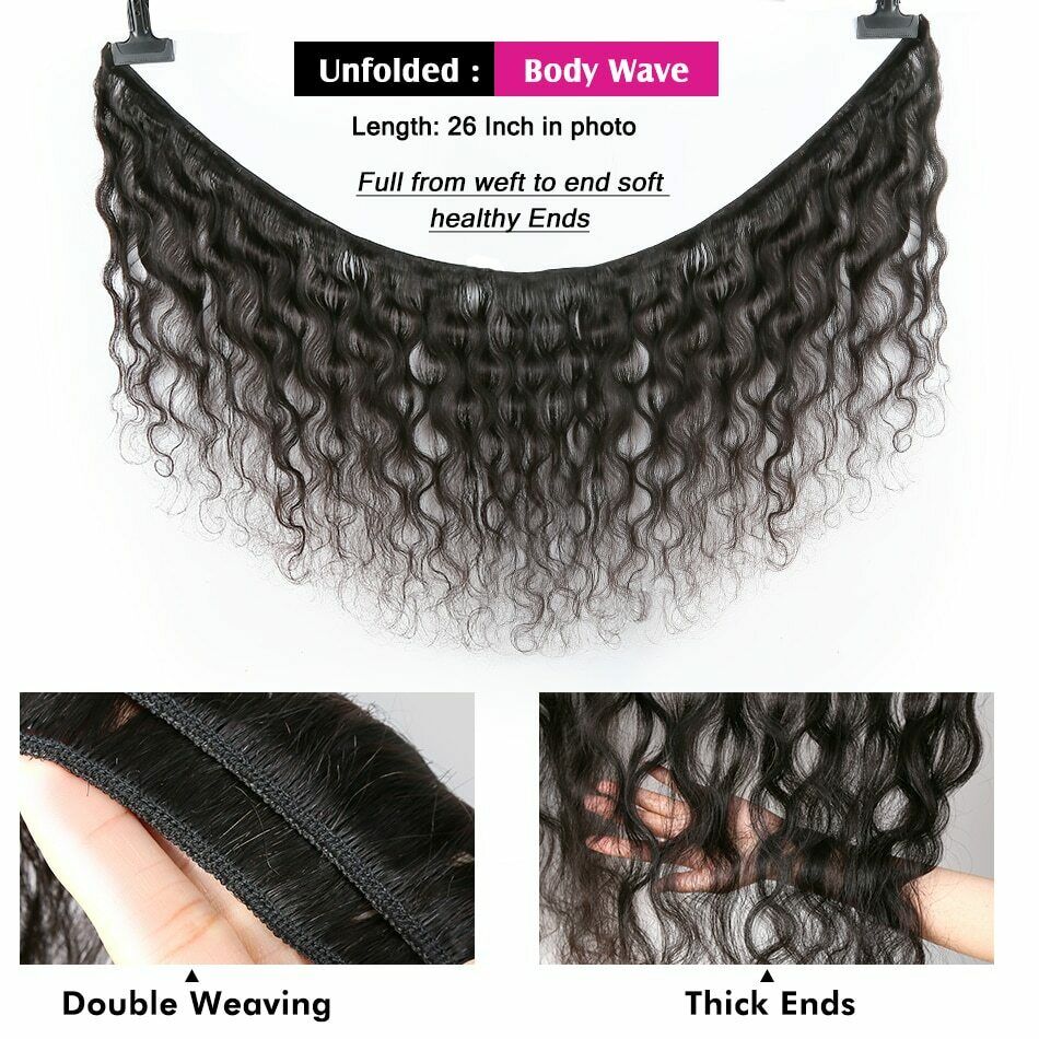 Body Wave Bundles Brazilian Hair Weave Bundles