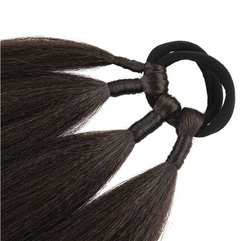 Ponytail Extensions Synthetic Boxing Braids