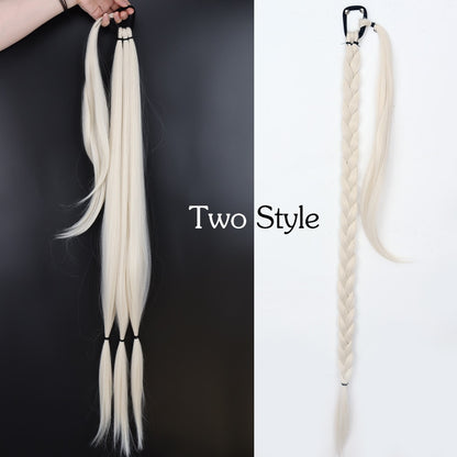 Long Braided Ponytail Hair Extensions